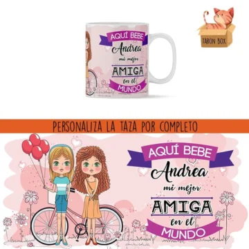 Taza Personalizada para la Mejor Amiga