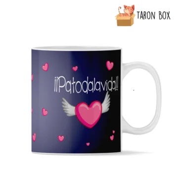 Taza te quiero patodalavida