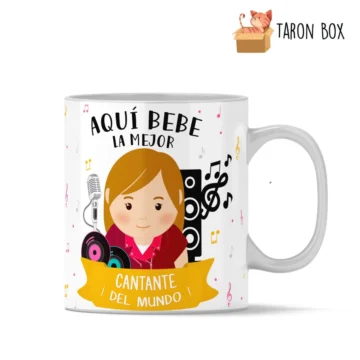 Taza mejor cantante mujer