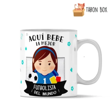 Taza mejor futbolista mujer