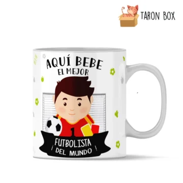 Taza mejor futbolista hombre