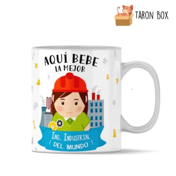 Taza para ingeniera industrial