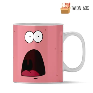 Taza Patricio Estrella boca abierta