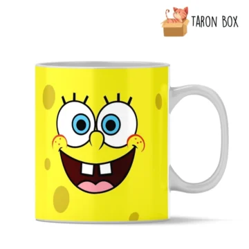 Taza Bob Esponja sonriente