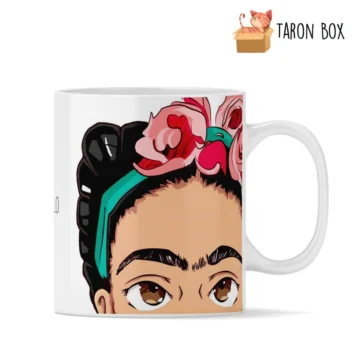 Taza ojos Frida Kahlo