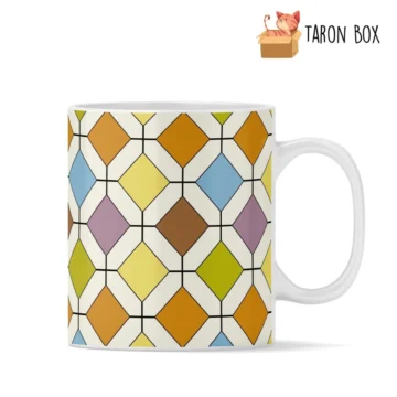 Taza rombos de colores