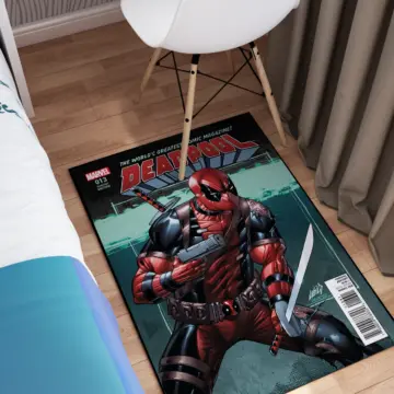 Alfombra Portada Cómic Deadpool