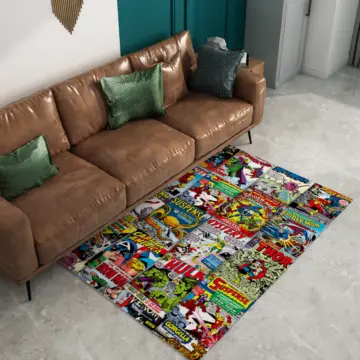 Alfombra Portadas Marvel Cómics