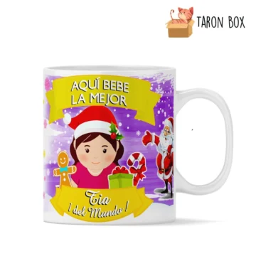 Taza Aquí Bebe la Mejor Tía
