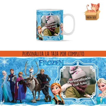 Taza infantil personalizada Frozen
